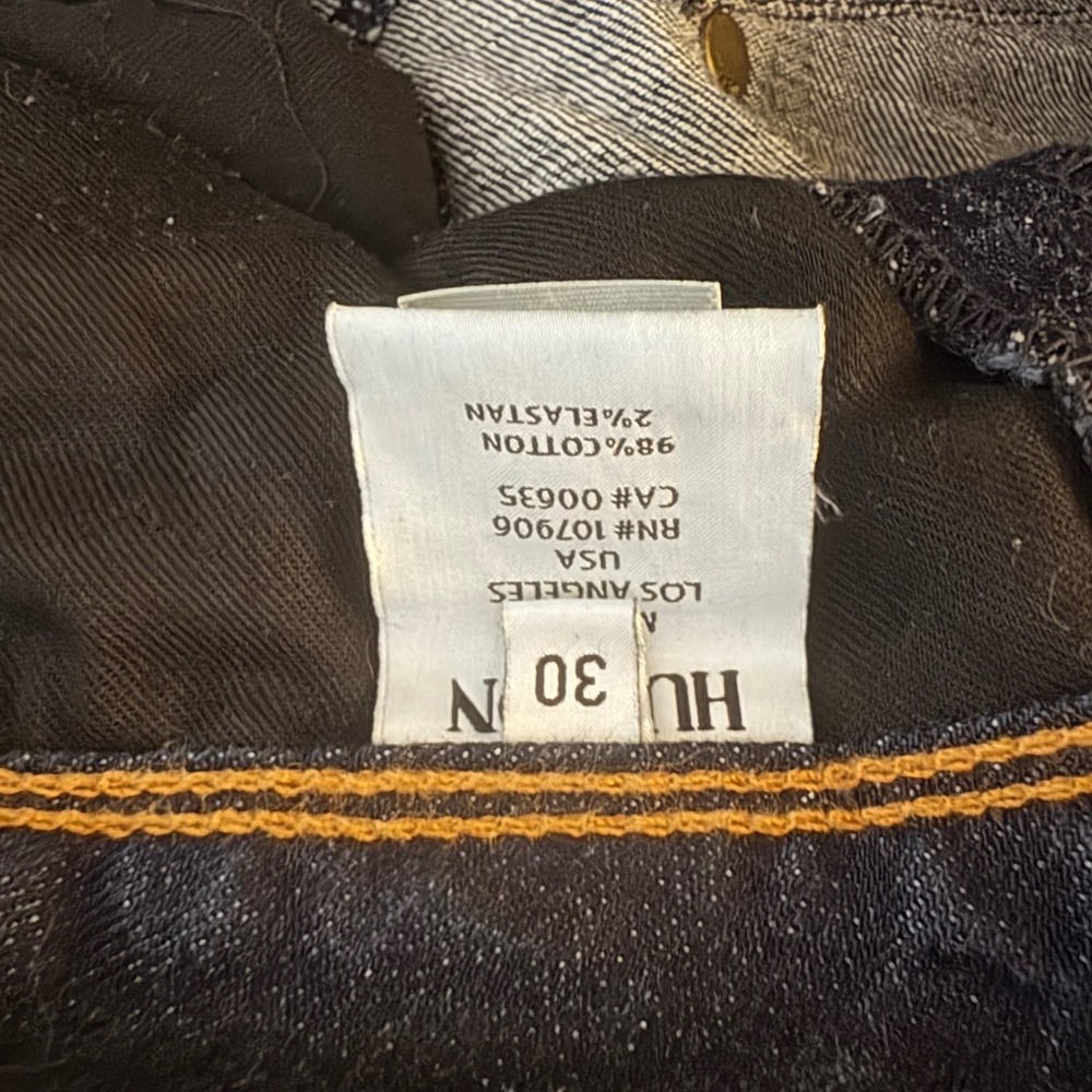 Hudson Collin Skinny Leg W422DHK 30x31 - Picture 5 of 6
